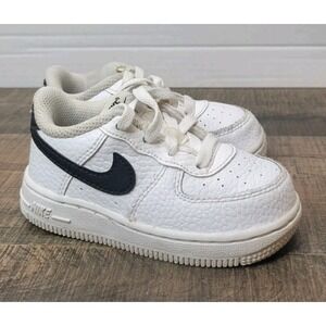 Nike Air Force 1 Low (TD) White / Black (CZ1691 100) Size 6C